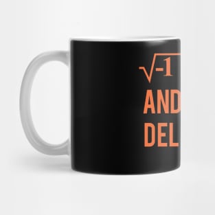 Gift for Nerds Math Pun Pumpkin Pi Equation Mug